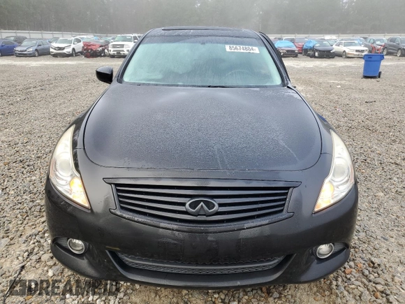 2015 Infiniti Q40 with VIN JN1CV6APXFM500023, listed as a Copart auction lot 85674804 with 185,540 mi miles and Salvage Title. Bid and sale history available at DreamBid. Image 5.