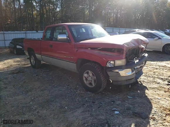 1996 Dodge Ram 1500 with VIN 3B7HC13YXTG136928, listed as a Copart auction lot 83470244 with 137,366 mi miles and Salvage Title. Bid and sale history available at carsss.com. Image 11.