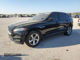 2017 Jaguar F-Pace 20d Premium with VIN SADCJ2BN9HA096252, listed as a Copart auction lot 76177424 with 98,435 mi miles and Clean Title. Bid and sale history available at DreamBid. Image 1.