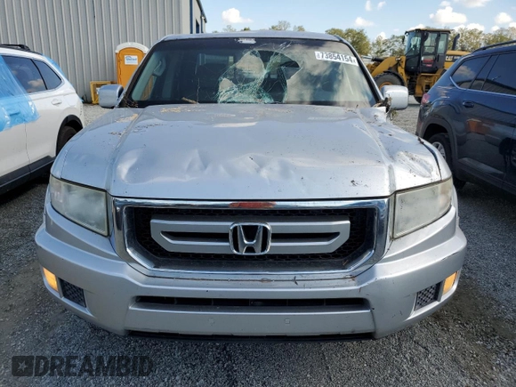 2011 Honda Ridgeline RTS with VIN 5FPYK1F45BB007356, listed as a Copart auction lot 73854154 with 108,738 mi miles and Salvage Title. Bid and sale history available at carsss.com. Image 5.
