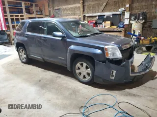 2014 GMC Terrain SLE with VIN 2GKFLVEK0E6172752, listed as a Copart auction lot 85758874 with 129,873 mi miles and Salvage Title. Bid and sale history available at carsss.com. Image 4.