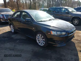 2009 Mitsubishi Lancer GTS with VIN JA3AU86W29U020385, listed as a IAAI auction lot 41661224 with 132,578 mi miles. Bid and sale history available at carsss.com. Image 1.