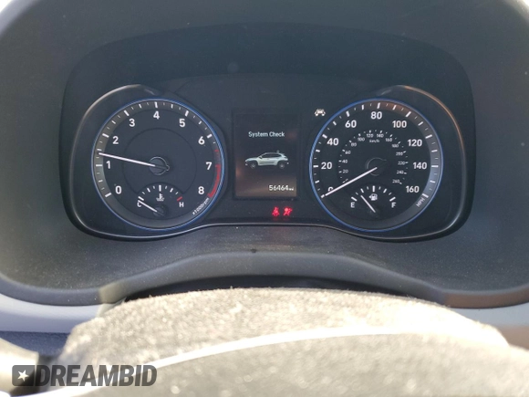 2019 Hyundai Kona SEL with VIN KM8K6CAAXKU334298, listed as a Copart auction lot 88096275 with 56,464 mi miles and Salvage Title. Bid and sale history available at DreamBid. Image 9.