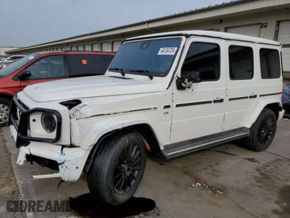 2021 Mercedes-Benz G 550 with VIN W1NYC6BJ4MX381974, listed as a Copart auction lot 64134724 with 41,362 mi miles and Non Repairable. Bid and sale history available at DreamBid. Image 1.