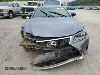 2015 Lexus RC 350 with VIN JTHHE5BC6F5005450, listed as a Copart auction lot 72409274 with 103,781 mi miles and Salvage Title. Bid and sale history available at carsss.com. Image 5.