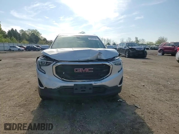 2019 GMC Terrain SLE with VIN 3GKALTEV9KL150099, listed as a Copart auction lot 55633105 with 117,023 mi miles and Salvage title. Bid and sale history available at DreamBid. Image 13.