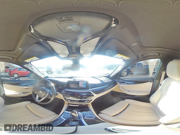 2017 BMW 5 Series 530i xDrive with VIN WBAJA7C31HG905931, listed as a Copart auction lot 50014175 with 107,630 mi miles and Salvage Title. Bid and sale history available at carsss.com. Image 13.