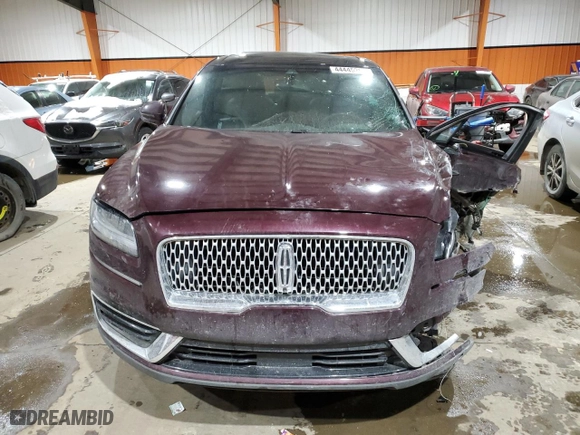 2020 Lincoln Nautilus Reserve with VIN 2LMPJ8K90LBL12750, listed as a Copart auction lot 44445265 with 0 mi miles and Non Repairable. Bid and sale history available at carsss.com. Image 5.