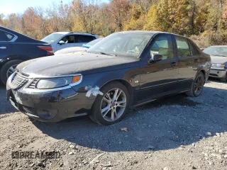 2008 Saab 9-5 with VIN YS3ED49G283511570, listed as a Copart auction lot 77164524 with 164,647 mi miles and Salvage Title. Bid and sale history available at carsss.com. Image 1.