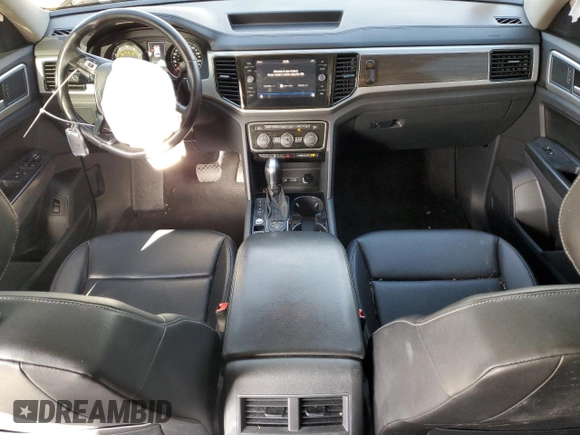 2018 Volkswagen Atlas 3.6L V6 SEL with VIN 1V2MR2CA0JC532919, listed as a Copart auction lot 46690885 with 90,197 mi miles and Salvage Title. Bid and sale history available at carsss.com. Image 8.