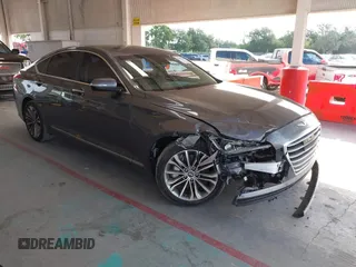 2017 Genesis G80 3.8L z VIN KMHGN4JE4HU171285, wystawiony jako IAAI lot #42197648 z przebiegiem 125 192 mil mil oraz . Historia ofert i sprzedaży dostępna na DreamBid. Obrazek 1.