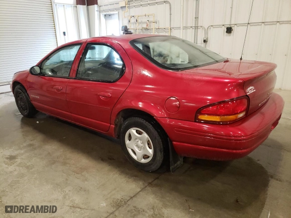 1998 Dodge Stratus with VIN 1B3EJ46X0WN338526, listed as a Copart auction lot 54424975 with 94,300 mi miles and Salvage Title. Bid and sale history available at carsss.com. Image 2.