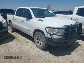 2022 Ram 1500 Big Horn with VIN 1C6SRFFT3NN411655, listed as a IAAI auction lot 42728705 with 90,787 mi miles and . Bid and sale history available at DreamBid. Image 1.
