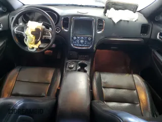 2015 Dodge Durango R/T with VIN 1C4SDJCT3FC801585, listed as a Copart auction lot 50305035 with 138,304 mi miles and Salvage Title. Bid and sale history available at carsss.com. Image 8.