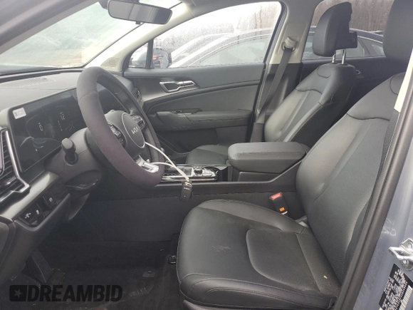 2025 Kia Sportage EX with VIN 5XYK3CDFXSG249404, listed as a Copart auction lot 78499044 with 1,504 mi miles and Salvage Title. Bid and sale history available at carsss.com. Image 7.