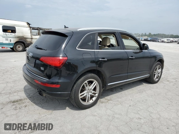 2017 Audi Q5 Premium with VIN WA1C2AFP2HA097106, listed as a Copart auction lot 58935585 with 105,187 mi miles and Salvage title. Bid and sale history available at DreamBid. Image 3.