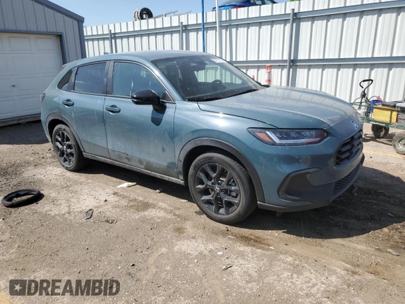 2024 Honda HR-V Sport z VIN 3CZRZ2H59RM771747, wystawiony jako Copart lot #52117755 z przebiegiem Nie podano mil oraz Szkoda całkowita • Salvage title. Historia ofert i sprzedaży dostępna na DreamBid. Obrazek 4.