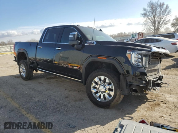 2023 GMC Sierra 3500HD Denali z VIN 1GT49WEY2PF169520, wystawiony jako Copart lot #83541994 z przebiegiem 33 940 mil mil oraz Szkoda całkowita • Salvage title. Historia ofert i sprzedaży dostępna na DreamBid. Obrazek 4.