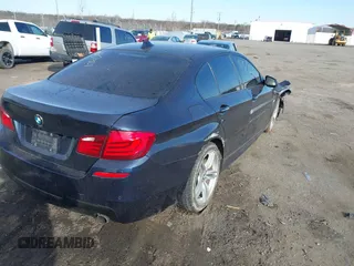 2012 BMW 5 Series 535i xDrive with VIN WBAFU7C53CDU62674, listed as a IAAI auction lot 41757421 with 107,886 mi miles. Bid and sale history available at carsss.com. Image 4.