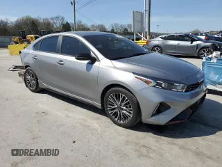 2024 Kia Forte GT-Line with VIN 3KPF54AD4RE786071, listed as a Copart auction lot 51495935 with 32,883 mi miles and Salvage Title. Bid and sale history available at carsss.com. Image 4.