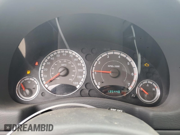 2006 Jeep Liberty Limited с VIN 1J4GL58KX6W210534, выставлен на аукционе Copart как лот 58371995 с пробегом 135 440 миль миль и Списание • Salvage title. История ставок и продаж доступна на DreamBid. Изображение 9.