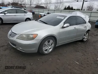 2006 Acura RL with VIN JH4KB16506C001134, listed as a Copart auction lot 51601645 with 205,706 mi miles and Salvage Title. Bid and sale history available at DreamBid. Image 1.