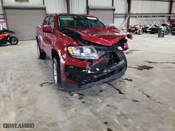 2021 Chevrolet Colorado 2WD LT with VIN 1GCGSCEN4M1210339, listed as a Copart auction lot 48619974 with 66,613 mi miles and Non Repairable. Bid and sale history available at carsss.com. Image 12.