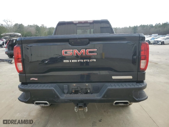 2020 GMC Sierra 1500 Elevation with VIN 3GTU9CET0LG131764, listed as a Copart auction lot 43196955 with 71,169 mi miles and Salvage Title. Bid and sale history available at carsss.com. Image 6.