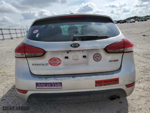 2014 Kia Forte 5-Door EX with VIN KNAFX5A83E5161909, listed as a Copart auction lot 71978834 with 150,158 mi miles and Salvage Title. Bid and sale history available at carsss.com. Image 6.