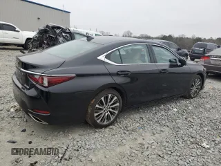 2021 Lexus ES with VIN 58ADZ1B11MU104194, listed as a Copart auction lot 44602115 with 17,609 mi miles and Salvage Title. Bid and sale history available at carsss.com. Image 3.