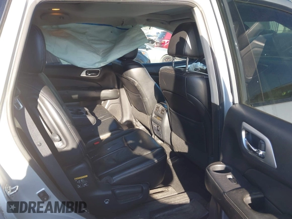 2017 Nissan Pathfinder SL with VIN 5N1DR2MM8HC643461, listed as a IAAI auction lot 40992227 with 192,634 mi miles. Bid and sale history available at carsss.com. Image 8.