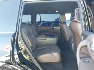 2021 Nissan Armada Platinum with VIN JN8AY2DB4M9793104, listed as a IAAI auction lot 41267471 with 33,616 mi miles. Bid and sale history available at carsss.com. Image 8.