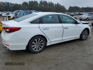 2015 Hyundai Sonata Sport with VIN 5NPE34AF1FH111224, listed as a Copart auction lot 51499875 with 114,895 mi miles and Clean title. Bid and sale history available at DreamBid. Image 3.