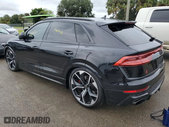 2021 Audi RS Q8 z VIN WU1ARBF11MD029420, wystawiony jako Copart lot #73844124 z przebiegiem Nie podano mil oraz Nie do naprawy. Historia ofert i sprzedaży dostępna na DreamBid. Obrazek 2.