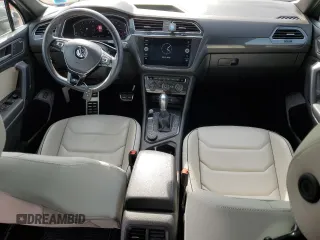 2019 Volkswagen Tiguan SEL Premium with VIN 3VV4B7AX6KM102565, listed as a Copart auction lot 54033695 with 45,886 mi miles and Salvage Title. Bid and sale history available at DreamBid. Image 8.