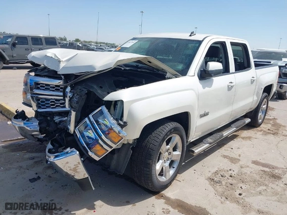 2014 Chevrolet Silverado 1500 LT with VIN 3GCPCREC7EG357921, listed as a IAAI auction lot 41827205 with 130,861 mi miles. Bid and sale history available at carsss.com. Image 2.