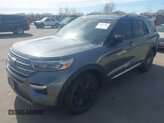 2022 Ford Explorer Limited with VIN 1FMSK8FH8NGC41944, listed as a IAAI auction lot 39074894 with 17,409 mi miles. Bid and sale history available at carsss.com. Image 2.