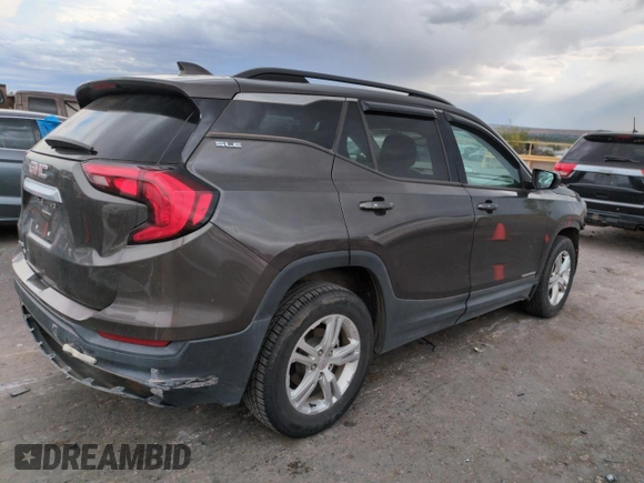 2020 GMC Terrain SLE z VIN 3GKALMEV7LL189779, wystawiony jako Copart lot #58424405 z przebiegiem 89 079 mil mil oraz Szkoda całkowita • Salvage title. Historia ofert i sprzedaży dostępna na DreamBid. Obrazek 3.