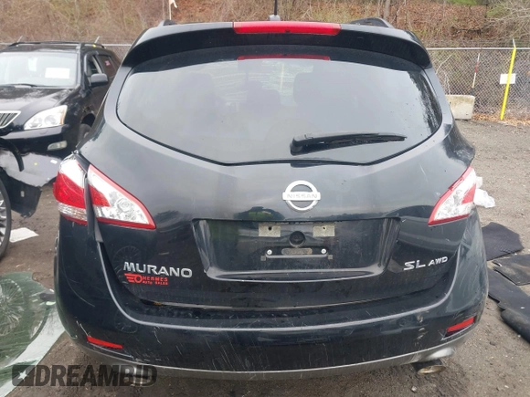 2011 Nissan Murano S with VIN JN8AZ1MW4BW160126, listed as a IAAI auction lot 42032136 with 138,372 mi miles and . Bid and sale history available at carsss.com. Image 16.