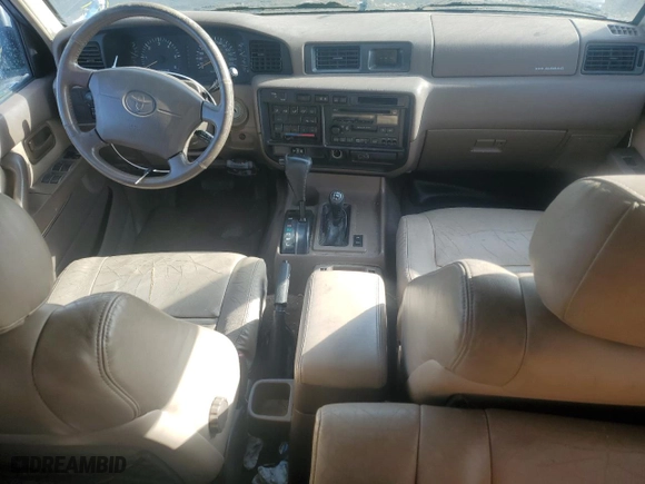 1996 Toyota Land Cruiser with VIN JT3HJ85JXT0147869, listed as a Copart auction lot 89119075 with 161,207 mi miles and Salvage Title. Bid and sale history available at carsss.com. Image 8.