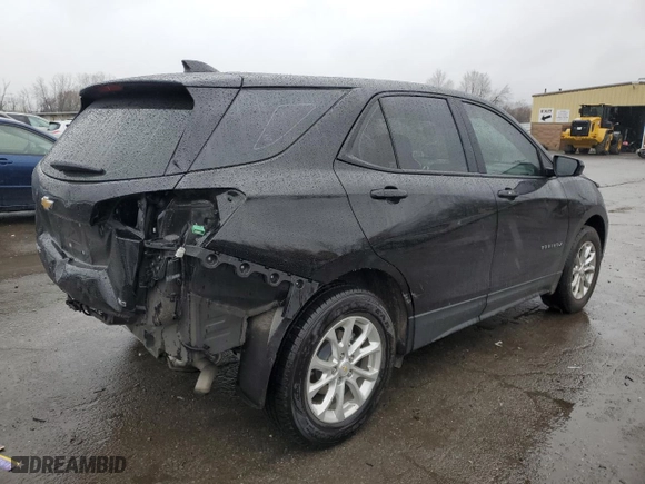 2021 Chevrolet Equinox LS with VIN 2GNAXSEV5M6104407, listed as a Copart auction lot 80270984 with 78,852 mi miles and Salvage Title. Bid and sale history available at carsss.com. Image 3.