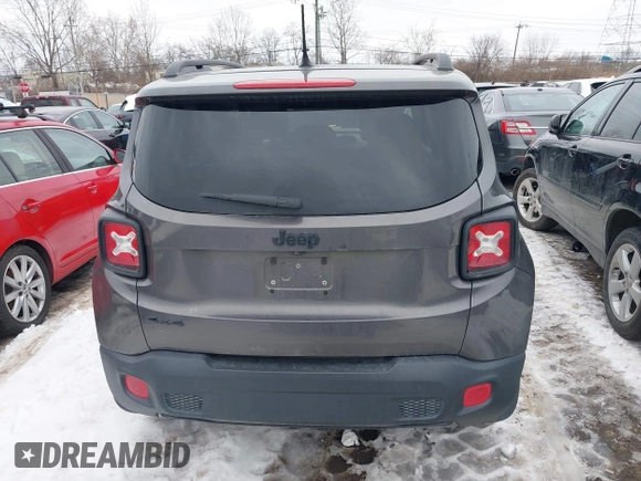 2016 Jeep Renegade Latitude with VIN ZACCJBBT7GPD59282, listed as a IAAI auction lot 41314758 with 137,369 mi miles. Bid and sale history available at carsss.com. Image 16.