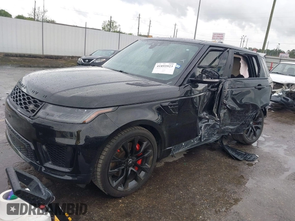 2020 Land Rover Range Rover Sport HST with VIN SALWS2RU4LA889351, listed as a IAAI auction lot 41895923 with 60,267 mi miles. Bid and sale history available at carsss.com. Image 17.