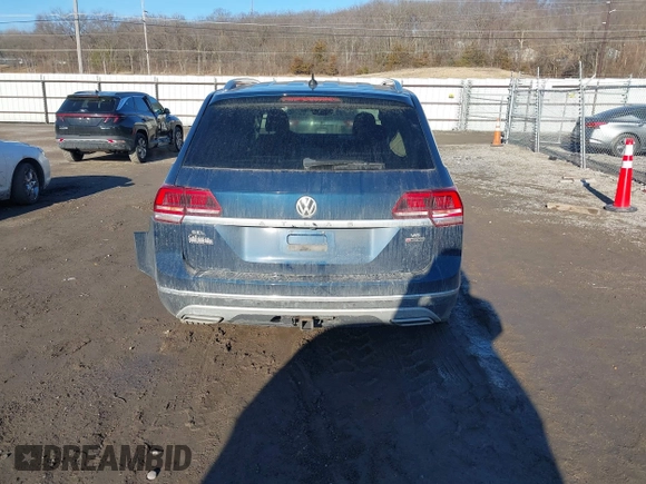 2019 Volkswagen Atlas SEL Premium with VIN 1V2NR2CA3KC541913, listed as a IAAI auction lot 41684000 with 66,731 mi miles and . Bid and sale history available at DreamBid. Image 16.