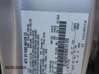 2019 Ford Fusion Titanium with VIN 3FA6P0D92KR141420, listed as a Copart auction lot 88300925 with 138,136 mi miles and Salvage Title. Bid and sale history available at carsss.com. Image 14.