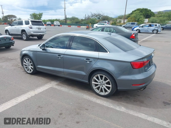 2015 Audi A3 1.8T Premium with VIN WAUACGFF1F1004798, listed as a IAAI auction lot 42078500 with 89,747 mi miles. Bid and sale history available at carsss.com. Image 3.