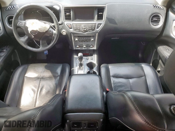 2018 Nissan Pathfinder SL with VIN 5N1DR2MN3JC606400, listed as a Copart auction lot 57350325 with 114,167 mi miles and Salvage title. Bid and sale history available at DreamBid. Image 8.