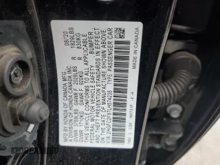2020 Honda Civic Sedan Sport with VIN 2HGFC2F87LH574235, listed as a Copart auction lot 48822955 with 78,914 mi miles and Salvage Title. Bid and sale history available at carsss.com. Image 15.