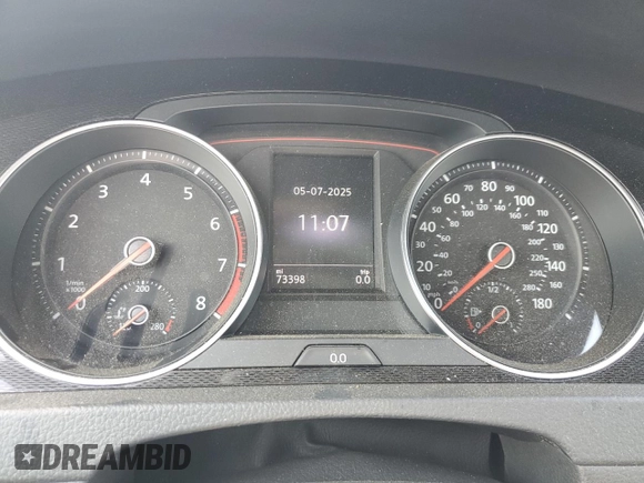 2015 Volkswagen GTI S z VIN 3VW4T7AU6FM007685, wystawiony jako Copart lot #56169715 z przebiegiem 73 398 mil mil oraz Szkoda całkowita • Salvage title. Historia ofert i sprzedaży dostępna na DreamBid. Obrazek 9.