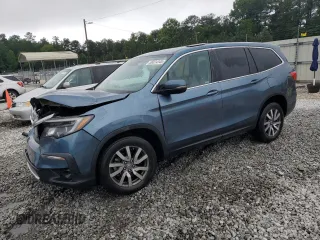 2020 Honda Pilot EX-L z VIN 5FNYF6H59LB059123, wystawiony jako Copart lot #58324345 z przebiegiem 62 638 mil mil oraz Szkoda całkowita • Salvage title. Historia ofert i sprzedaży dostępna na DreamBid. Obrazek 1.